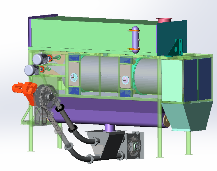 小袋拆包機(jī)與管鏈機(jī)組合
